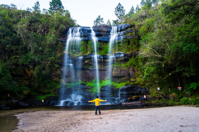 Cachoeira Da Mariquinha Jimmy Palhano Na Estrada Tilhas E